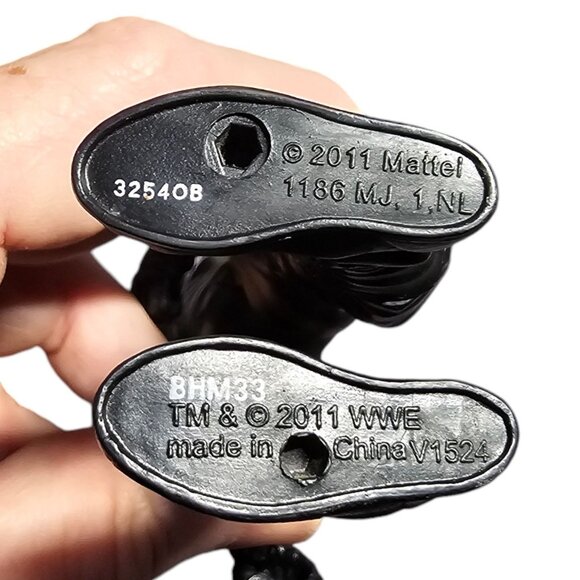 WWE Goldust Dustin Rhodes Angry Face Wrestling Action Figure Toy 2011 Mattel - Picture 11 of 12